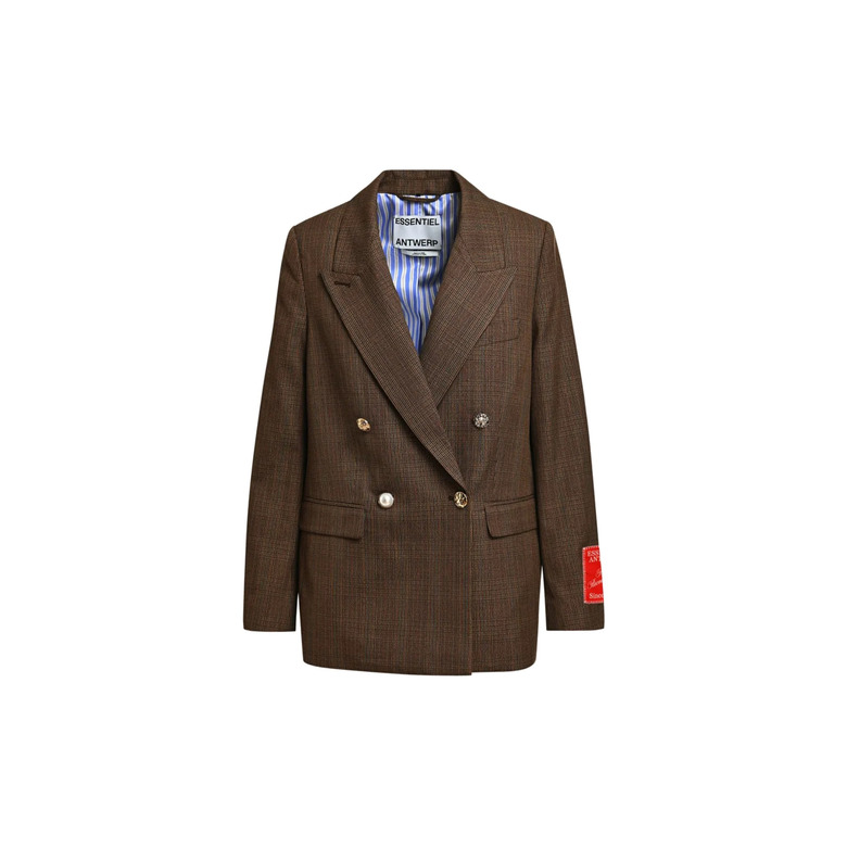Essentiel Antwerp blazer brown 1