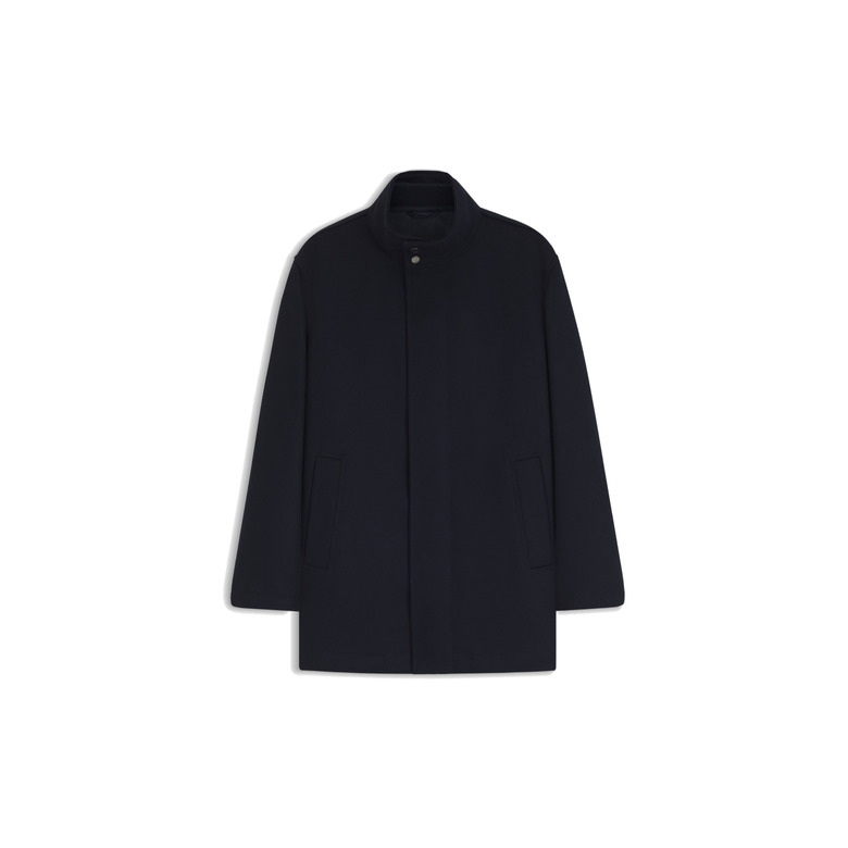 Boss coat blue 1