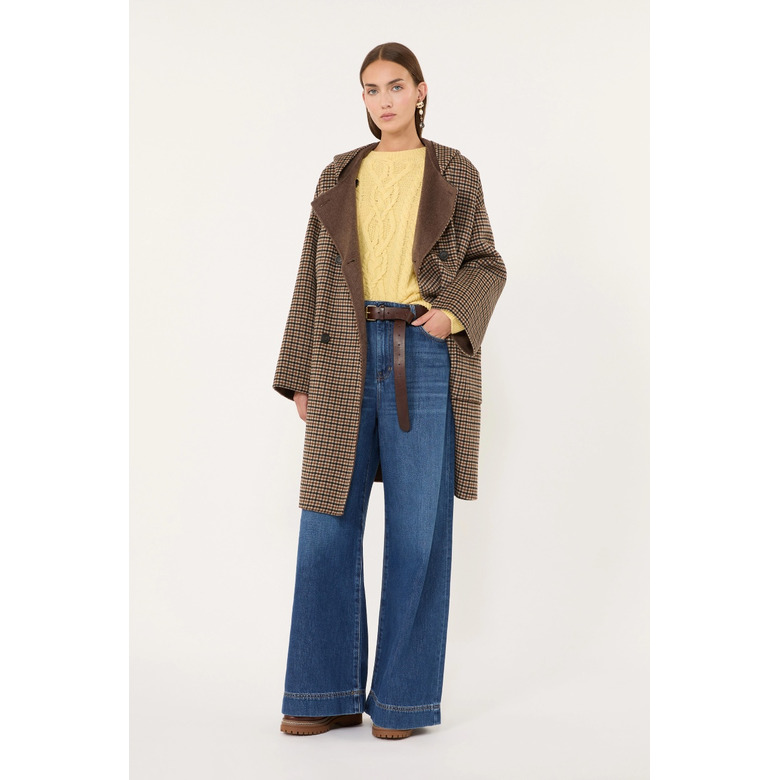 Weekend Max Mara mantel bruin 2