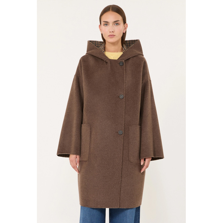 Weekend Max Mara mantel bruin 4