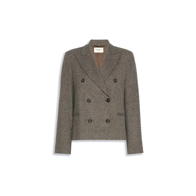 Weekend Max Mara blazer brown 1