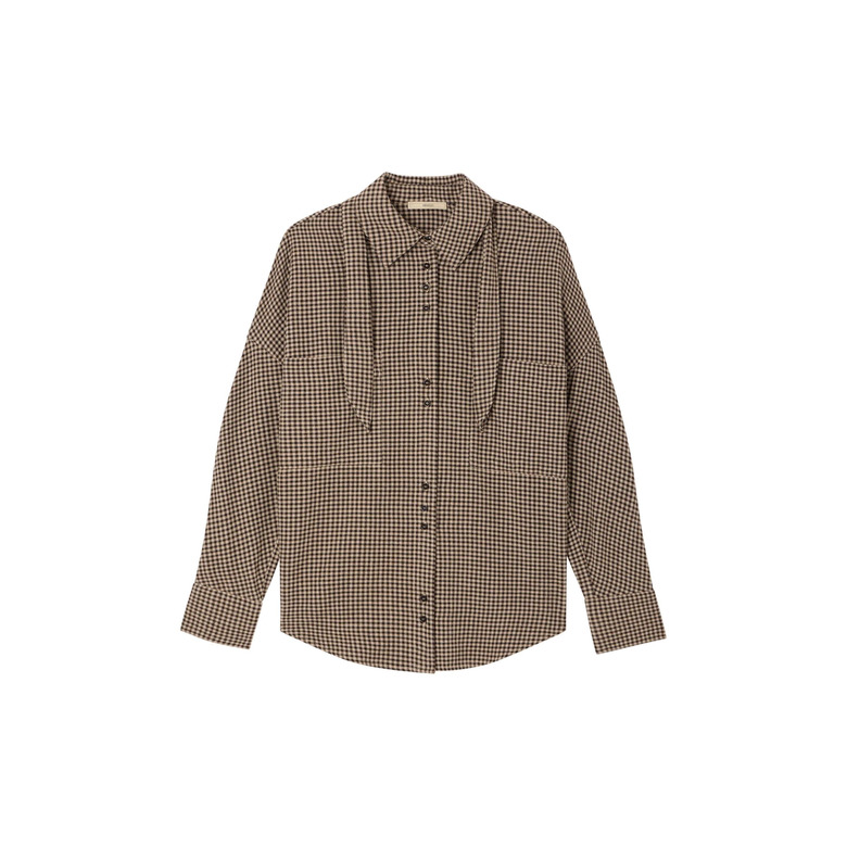 Sessun blouse bruin 1