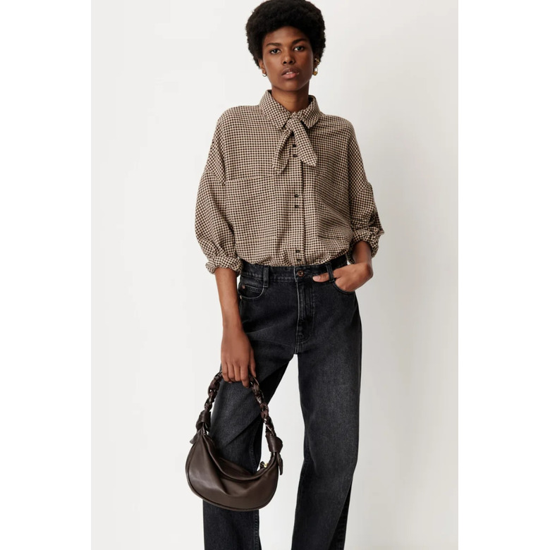 Sessun blouse bruin 2