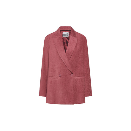Niu blazer roze