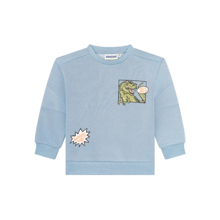 Someone Kids sweater blue