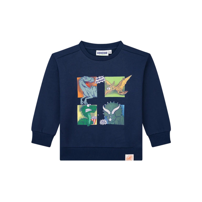 Someone Kids sweater blue 1