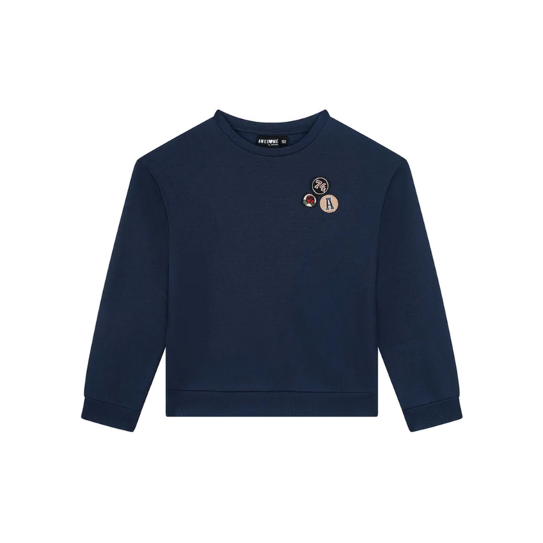 Someone Junior Meisjes sweater blauw 1