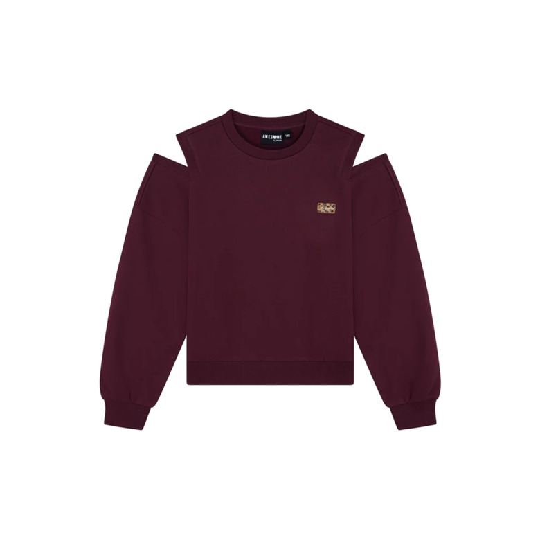 Someone Junior Meisjes sweater bordeaux 1