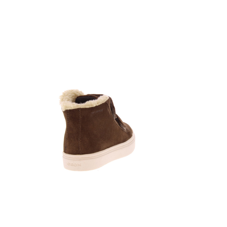 Geox velcro schoenen bruin 4