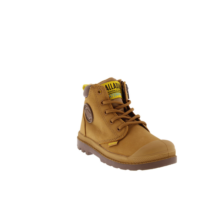 Palladium hohe schuhe cognac 2