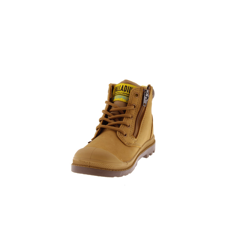 Palladium hohe schuhe cognac 3