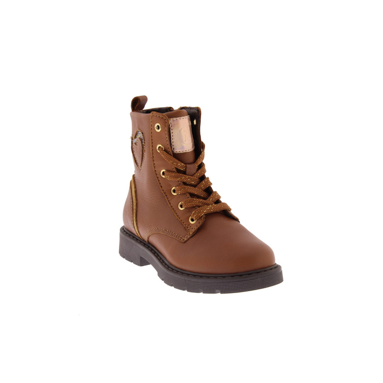 Innocent Shoes Meisjes laarzen cognac 2