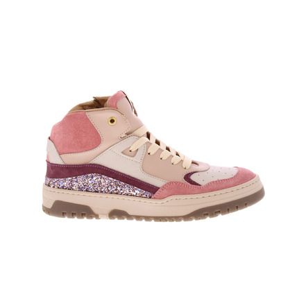 Poldino veterschoenen roze