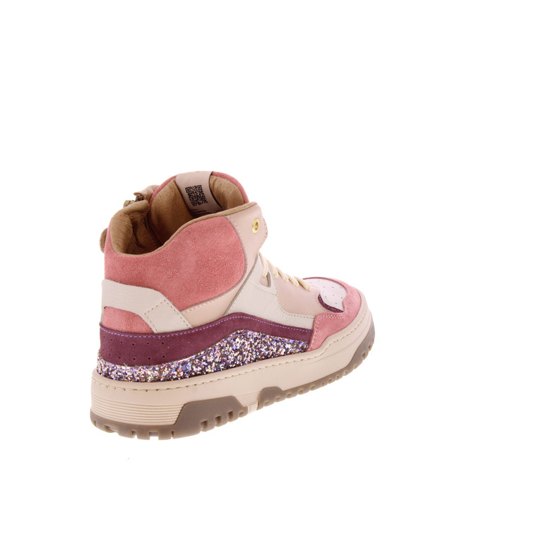 Poldino veterschoenen roze 4