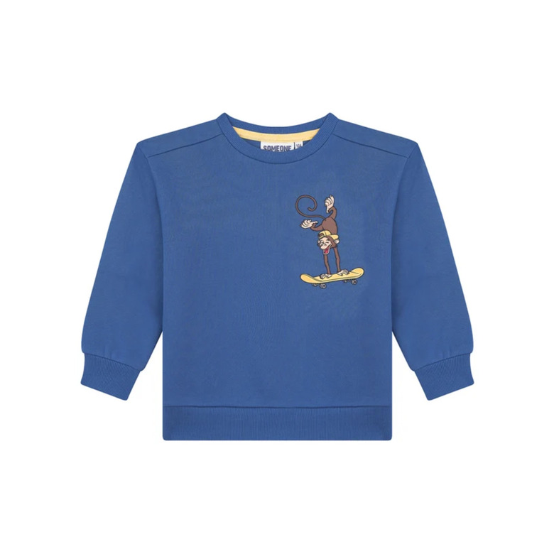 Someone Kids sweater blue 1
