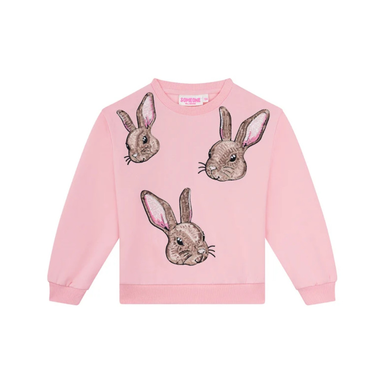Someone Kids sweater pink 1