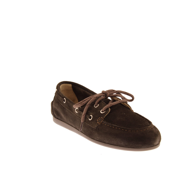 Posa chaussures bateau brun 2