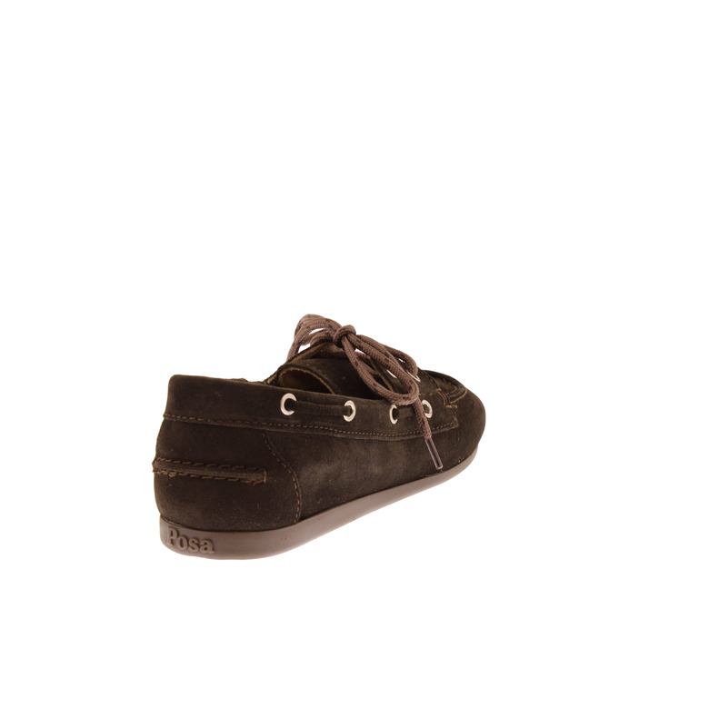 Posa chaussures bateau brun 4