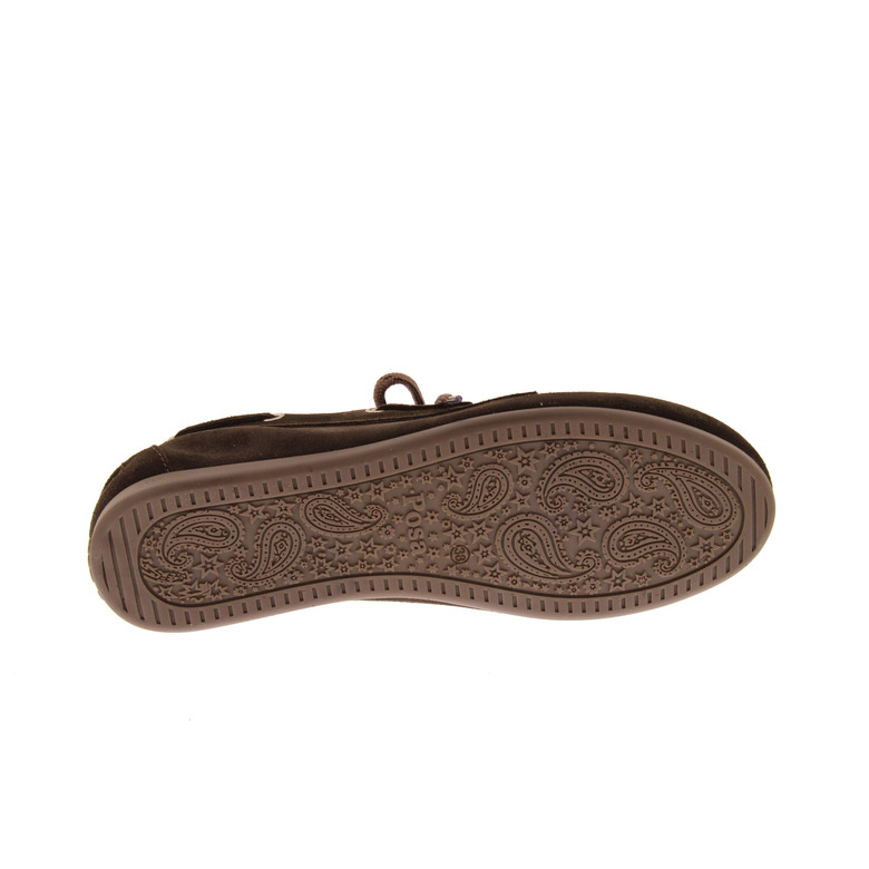 Posa chaussures bateau brun 5