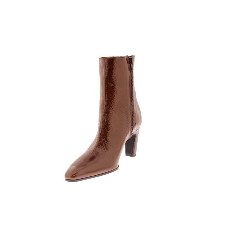 Emmeblu Altramarea enkellaarsjes cognac 3