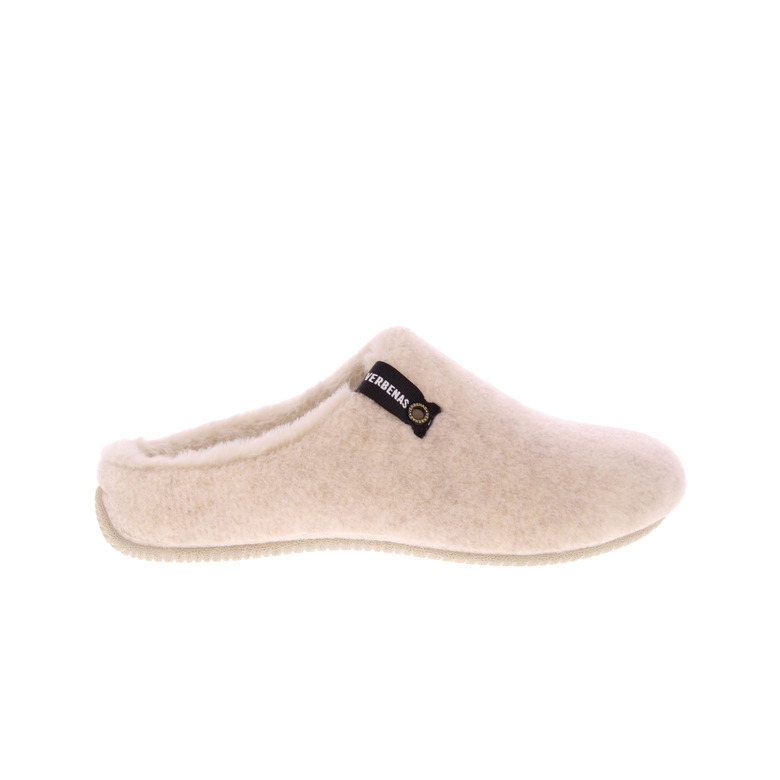 Verbenas pantoffels ecru 1