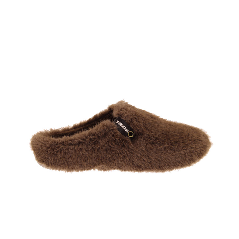 Verbenas pantoffels bruin 1