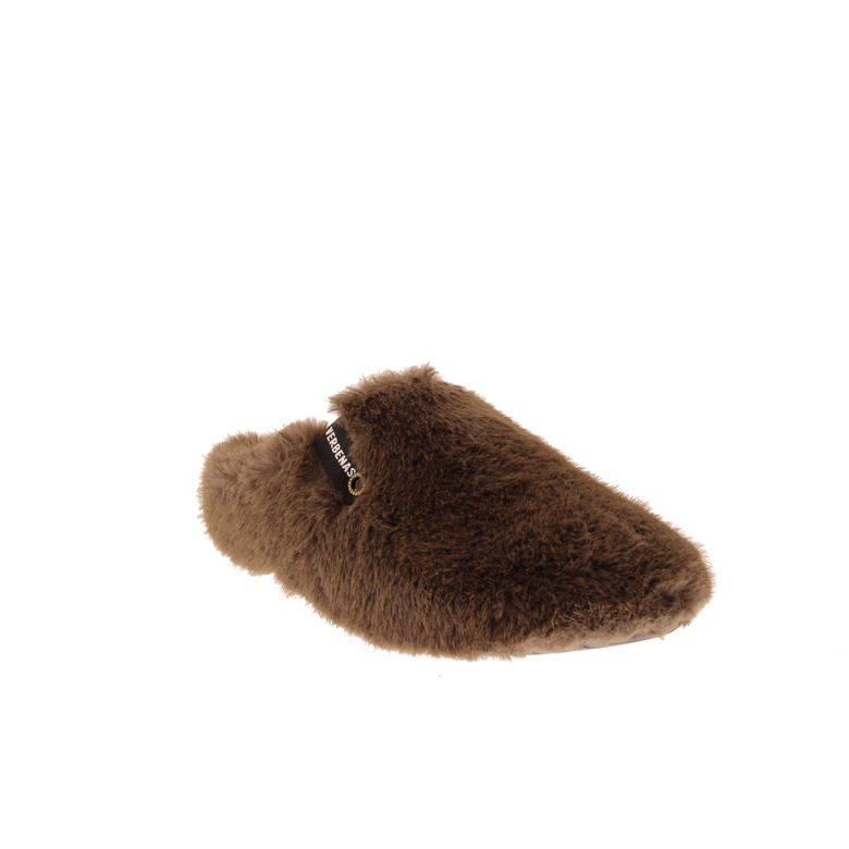 Verbenas pantoffels bruin 2
