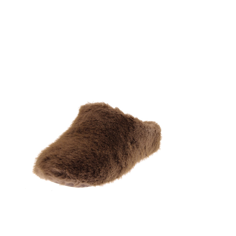 Verbenas pantoffels bruin 3