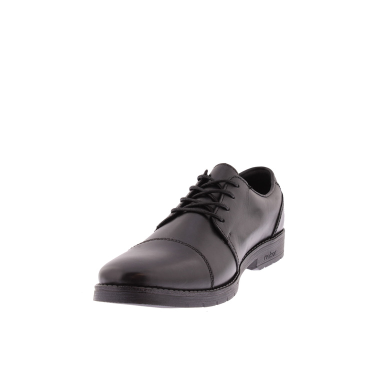 Rieker veterschoenen zwart 3