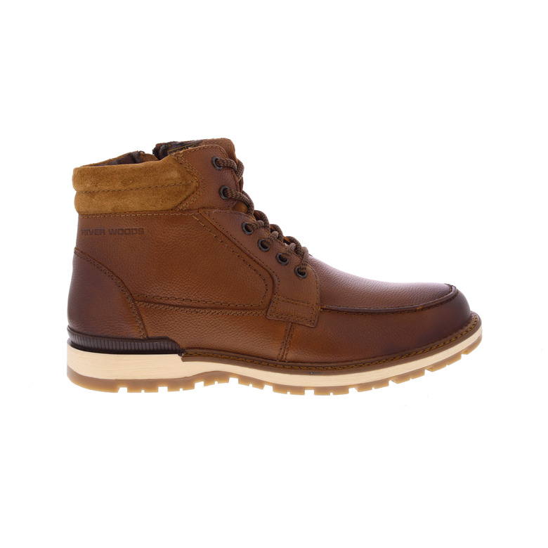 Riverwoods hoge schoenen cognac 1