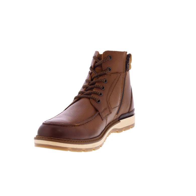 Riverwoods hoge schoenen cognac 3
