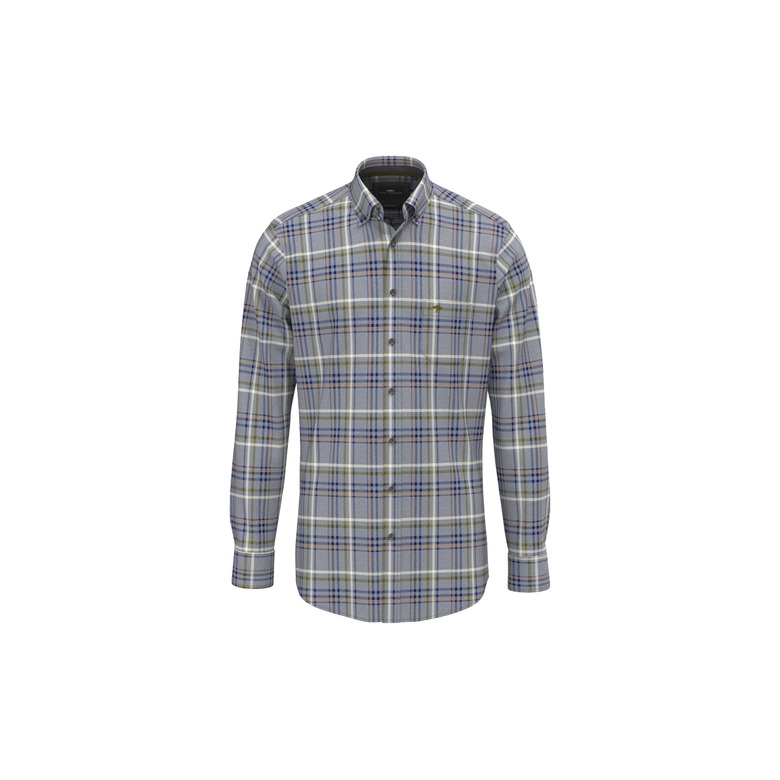 Fynch-hatton hemd blauw 1