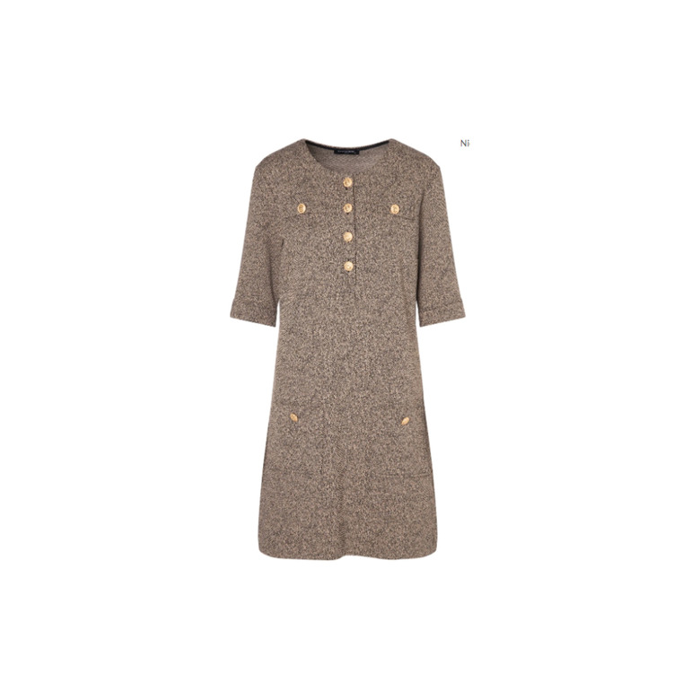 Ana Alcazar jurk beige 1