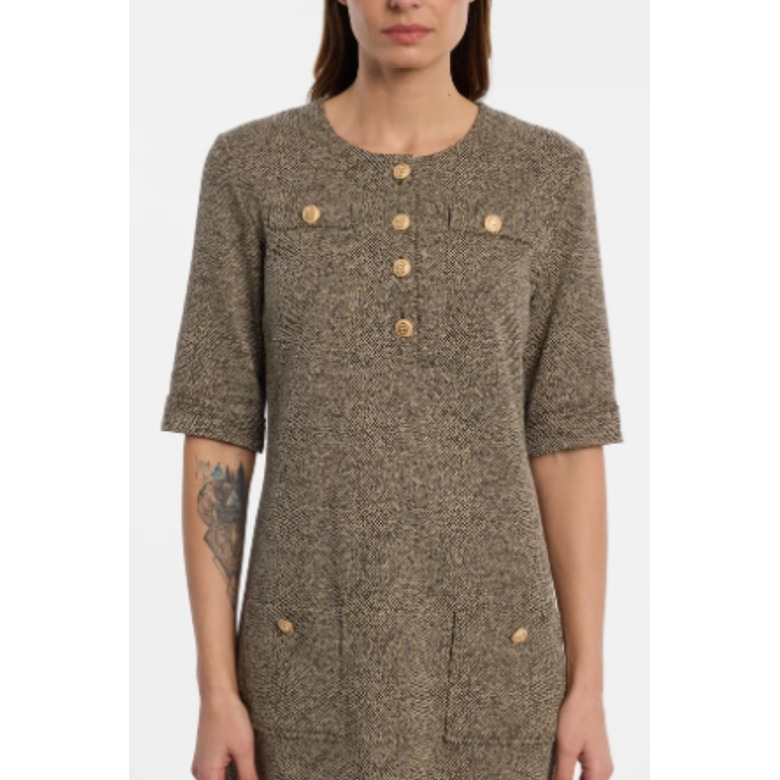 Ana Alcazar jurk beige 2