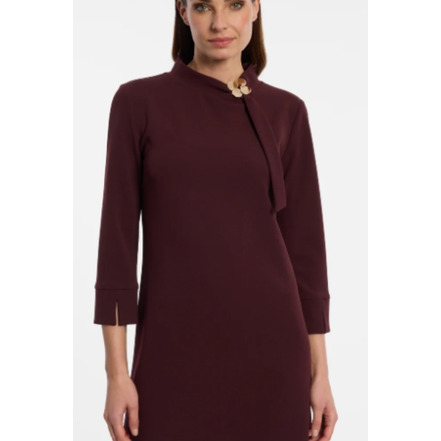 Ana Alcazar jurk bordeaux