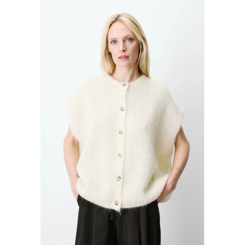Grace & Mila cardigan geel 2