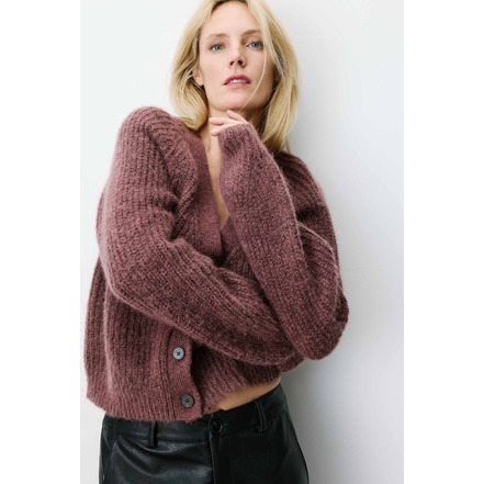 Grace & Mila cardigan paars