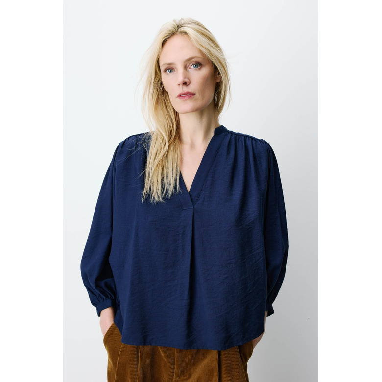 Grace & Mila blouse blauw 2