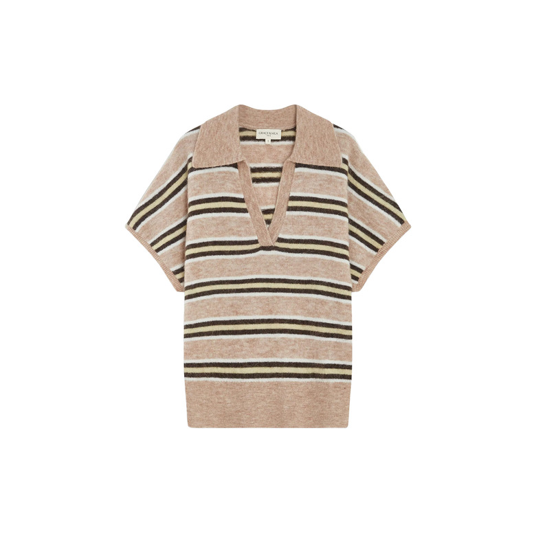 Grace & Mila trui beige 1