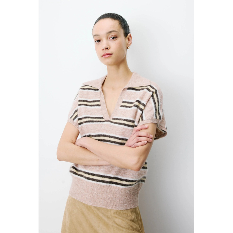 Grace & Mila trui beige 2
