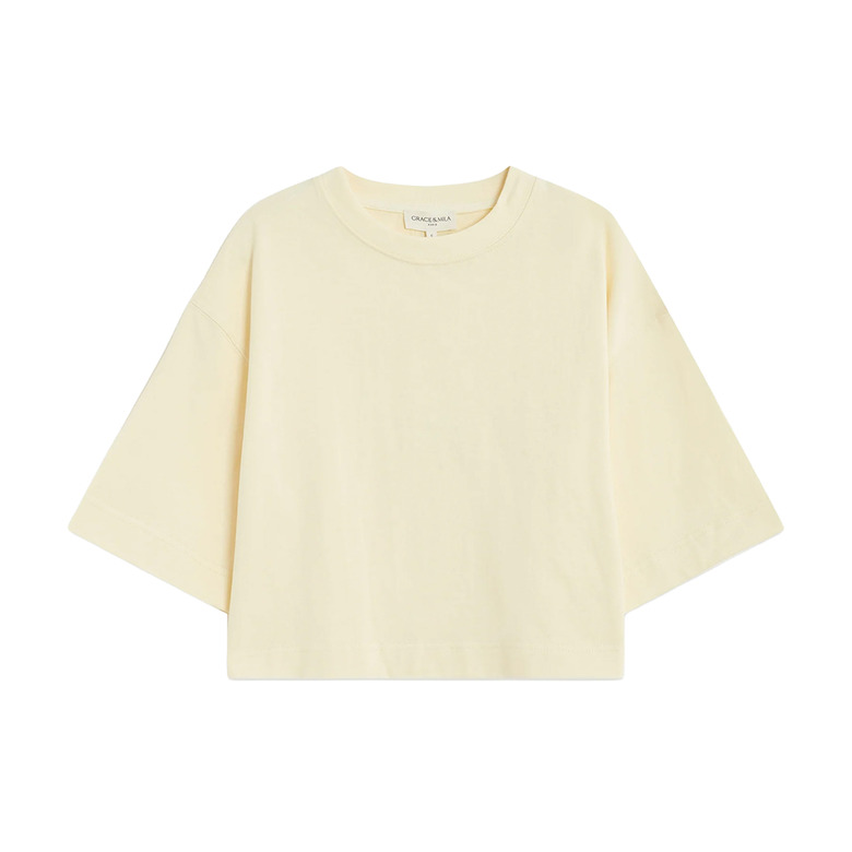 Grace & Mila t-shirt geel 1