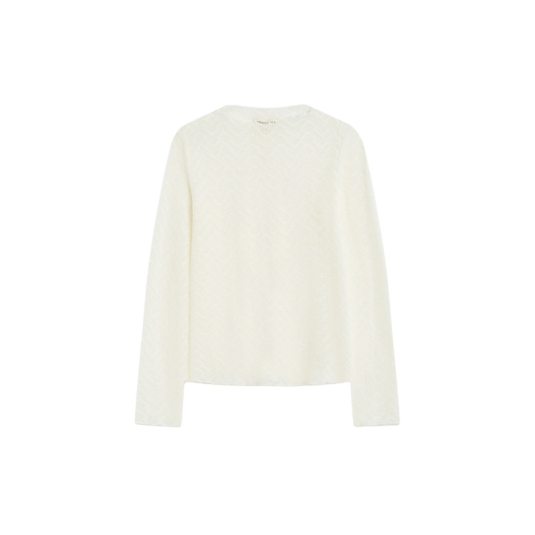 Grace & Mila blouse ecru 1