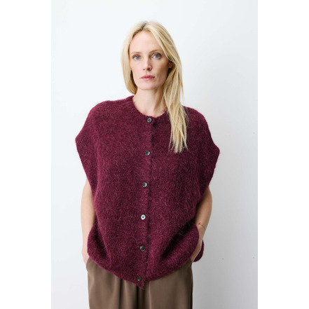 Grace & Mila cardigan bordeaux