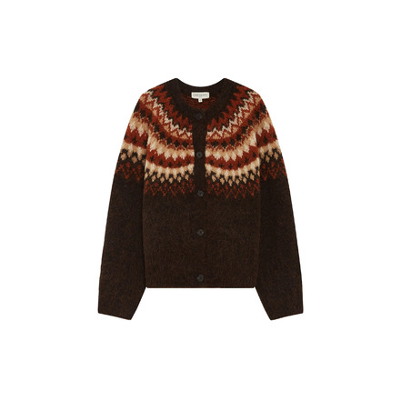 Grace & Mila cardigan bruin
