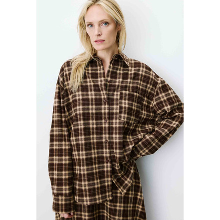 Grace & Mila blouse bruin