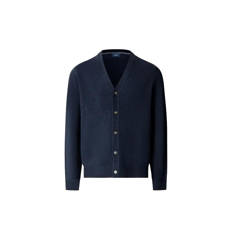Hackett cardigan blauw 1