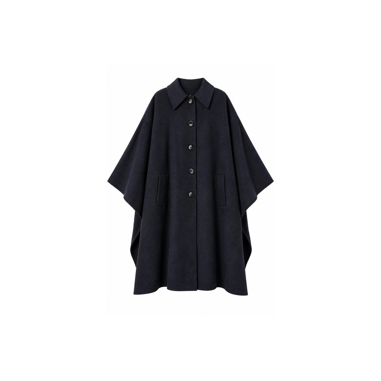 Sacrecoeur poncho blauw 1