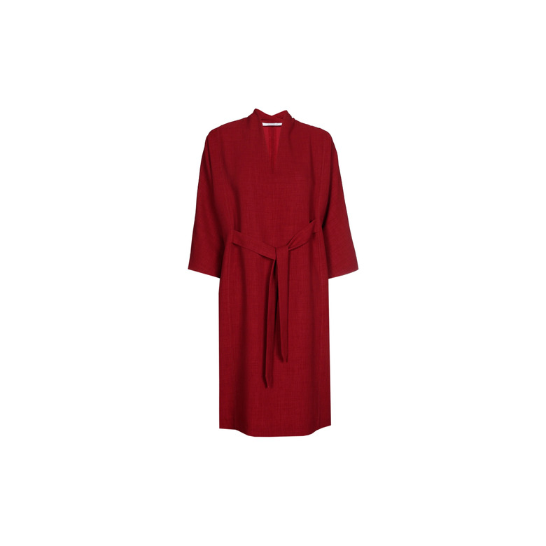 Xandres jurk rood 1
