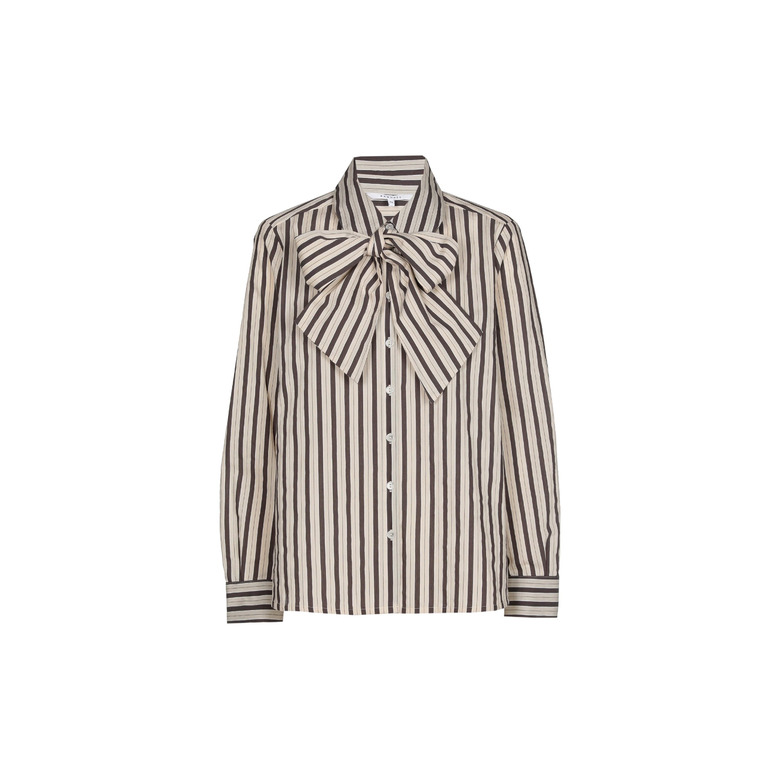 Xandres blouse bruin 1