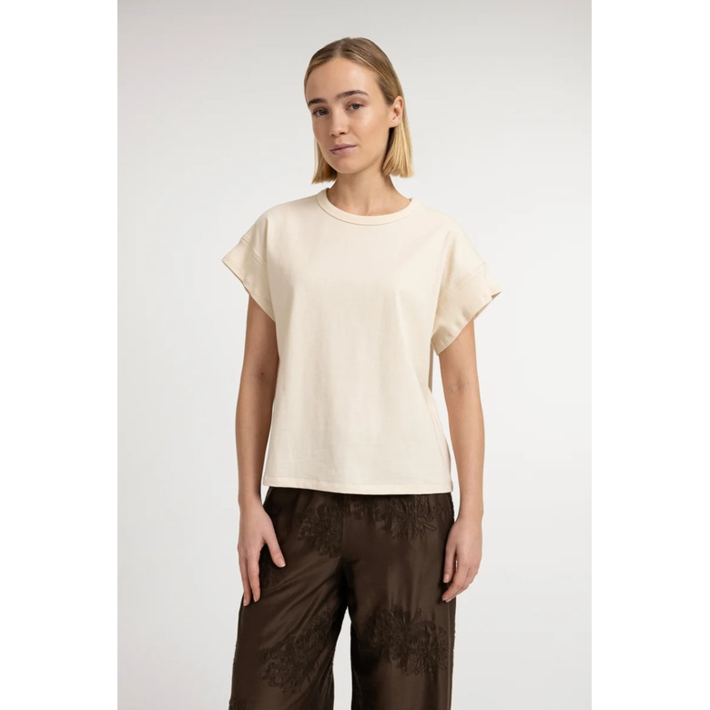 Yaya t-shirt beige 2
